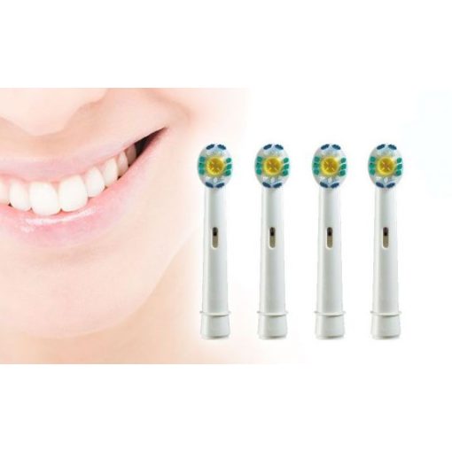 4 db-os 3D fogkefe fej Oral-B elektromos fogkeféhez
