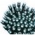 100 LED-es napelemes kerti fényfüzér, melegfehér (20 m)