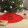 Karácsonyfa alá terítő (90 cm x 3 mm, filc, piros)