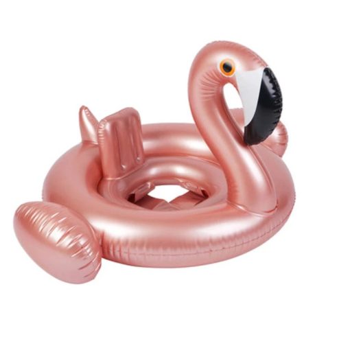 Felfújható úszógumi üléssel, gyerekeknek - flamingó