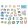 Bath toy letters Foaming numbers