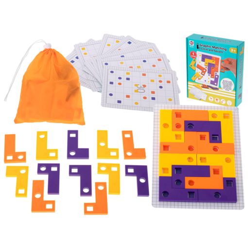 Tetris kirakós játék kártyákkal