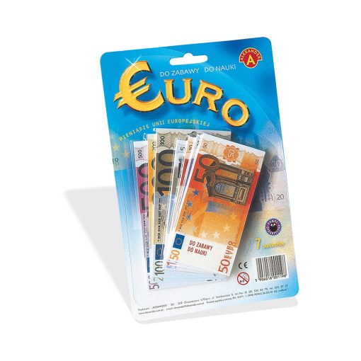 ALEXANDER Euro bankjegy oktató játék - 119 db