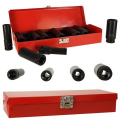   Ütvecsavaros dugókulcsok 1/2'' 10-24 mm-es készlet 10db.