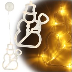   LED függőlámpa karácsonyi dekoráció 49cm 10 LED-ek - hóember