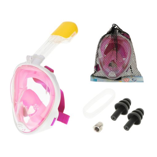 Snorkeling maszk S / M rózsaszín