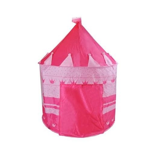 Kastély sátor gyerekeknek pink színben