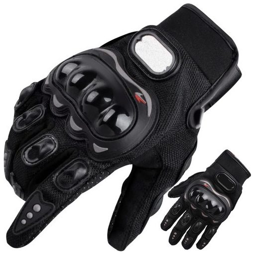 Trizand fekete motoros kesztyű XL