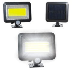 100 LED-es napelemes lámpa