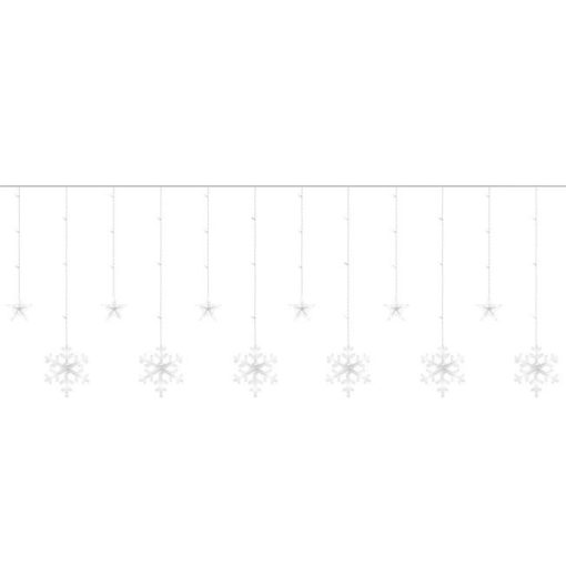 Fényfüggöny 138LED - hideg fehér
