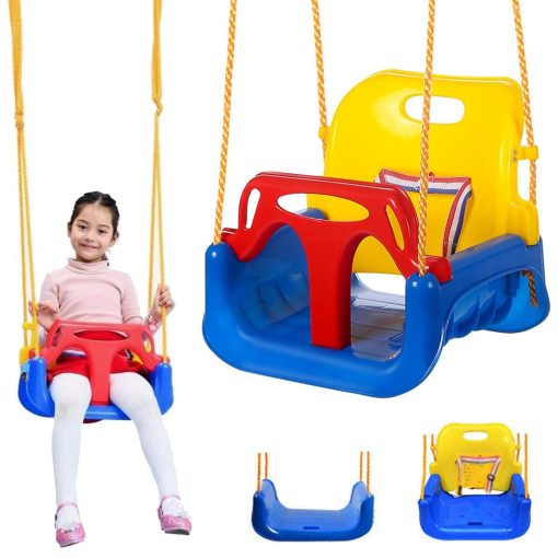 Gyermek kerti hinta 3in1 - kék